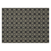 Nappe Élégant Motif de carrelage Carré Gold Art Déco mod (Devant (Horizontal))
