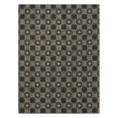 Nappe Élégant Motif de carrelage Carré Gold Art Déco mod (Devant)