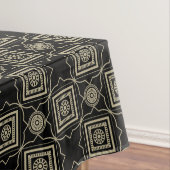 Nappe Élégant Motif de carrelage Carré Gold Art Déco mod (In Situ)
