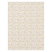 Nappe Élégant Motif de feuillage d'automne personnalisé (Devant)