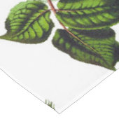 Nappe Élégant Motif des fleurs florales des roses rouges (Angle)