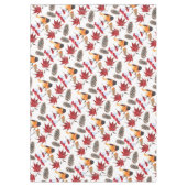 Nappe Elégant Motif d'hiver aquarelle (Devant)