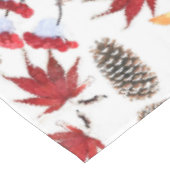 Nappe Elégant Motif d'hiver aquarelle (Angle)