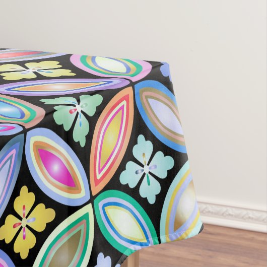 Nappe Élégant Motif en verre Abstrait coloré (In Situ)