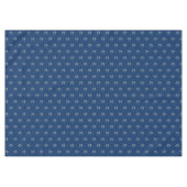 Nappe Elégant Motif étoilé Faux Argent Étoiles Bleu (Devant (Horizontal))