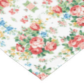 Nappe Elégant motif floral avec élément de design Rose (Angle)