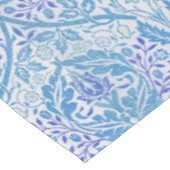 Nappe Élégant motif floral bleu (Angle)