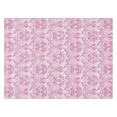 Nappe Élégant motif floral rose (Devant (Horizontal))