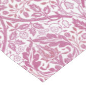 Nappe Élégant motif floral rose (Angle)
