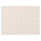 Nappe Elégant motif rétro géométrique beige (Devant (Horizontal))
