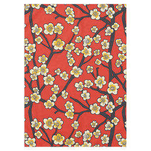 Nappe Élégant Motif sans couture en fleur de cerisier (9