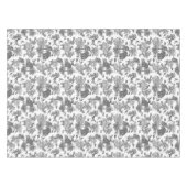 Nappe Elégant noir blanc élégant Français Toile Fox Rabb (Devant (Horizontal))