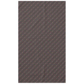 Nappe Élégant or Monogramme Plaid - Cranberry Blue Turqu (Devant)