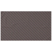 Nappe Élégant or Monogramme Plaid - Cranberry Blue Turqu (Devant (Horizontal))