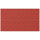 Nappe Élégant pain d'épice rouge or Noël (Devant (Horizontal))