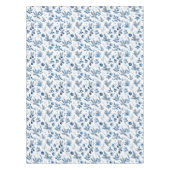 Nappe Elégant pin Bleu et Blanc et Noël Holly (Devant)