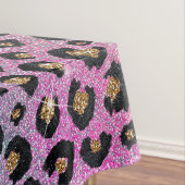 Nappe Elegant Pink Blue Gold Glitter Black Leopard (In Situ)