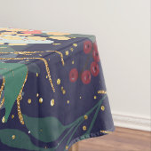 Nappe Élégant point de floraison et d'or de l'Aura d'hiv (In Situ)