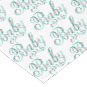 Nappe Élégant rectangle de célébration des Baby showers (Angle)