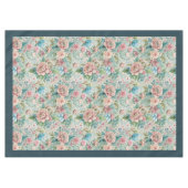 Nappe Elégant Rococo Romantique Floral Charme Vintage (Devant (Horizontal))