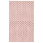 Nappe Élégant Rose de Noël Gold Snowflakes onglet Motif (Devant)