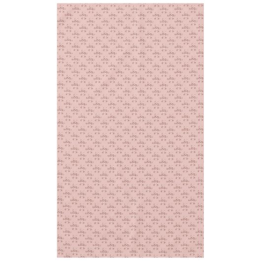 Nappe Élégant Rose de Noël Gold Snowflakes onglet Motif (Devant)