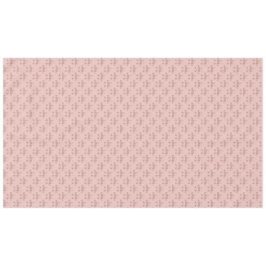 Nappe Élégant Rose de Noël Gold Snowflakes onglet Motif (Devant (Horizontal))