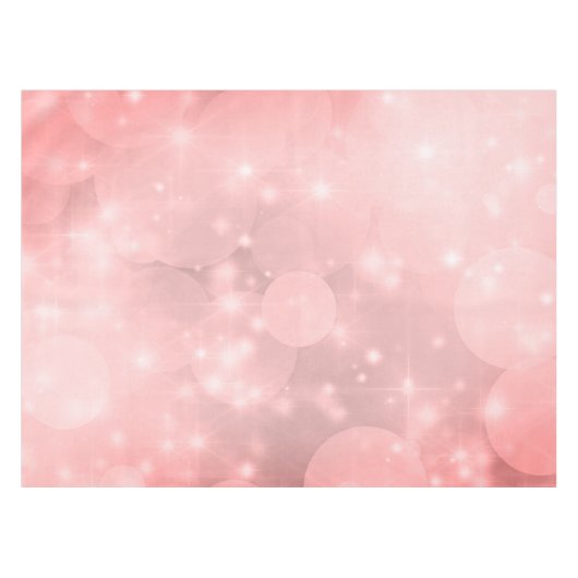 Nappe Élégant rose pâle rose étincelant (Devant (Horizontal))