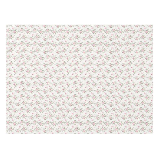 Nappe Élégant rose Roses Fleurs Motif (Devant (Horizontal))