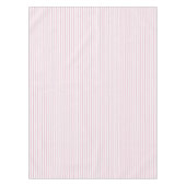 Nappe Élégant rose rustique rayures de pays français (Devant)