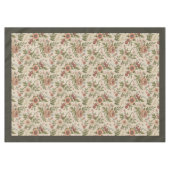 Nappe Élégant Shabby Chic subtil Broderie Florale (Devant (Horizontal))