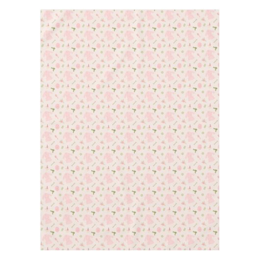 Nappe Élégant Spa motif avec peignoir, sèche-cheveux (Devant)