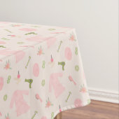 Nappe Élégant Spa motif avec peignoir, sèche-cheveux (In Situ)