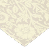 Nappe Élégant subtil motif floral crème beige (Angle)