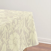Nappe Élégant subtil motif floral crème beige (In Situ)