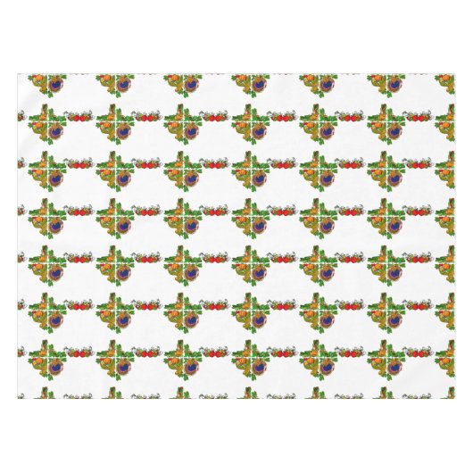 Nappe ELEGANT THANKSGIVING tablecloth (Devant (Horizontal))