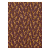 Nappe Élégant tissu de table à griffes florales bordeaux (Devant)