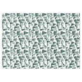 Nappe Élégant Toile verte Pays Noël (Devant (Horizontal))