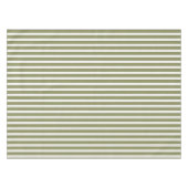 Nappe Élégant vert olive rustique Français Grande bande (Devant (Horizontal))