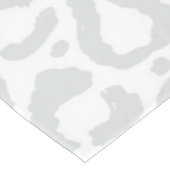 Nappe Elegant White Gray Leopard Cheetah Animal Print (Angle)