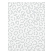 Nappe Elegant White Gray Leopard Cheetah Animal Print (Devant)