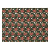 Nappe Elegant Winter Poinsettia on Dark Background (Devant (Horizontal))