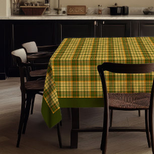 Nappe élégante à carreaux automne unique