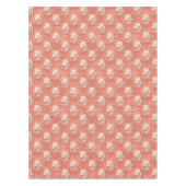 Nappe Elégante Aquarelle mignonne Crème rose Citrouilles (Devant)