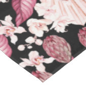 Nappe Elégante aquarelle motif décorative fleurie (Angle)