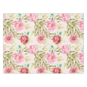 Nappe Elégante aquarelle motif décorative fleurie (Devant (Horizontal))