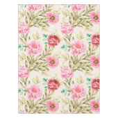 Nappe Elégante aquarelle motif décorative fleurie (Devant)