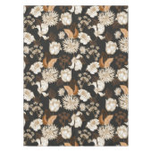 Nappe Elégante aquarelle motif décorative fleurie (Devant)