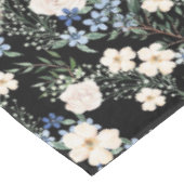 Nappe Elégante aquarelle motif décorative fleurie (Angle)