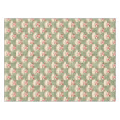 Nappe Elégante aquarelle verte Citrouille or géométrique (Devant (Horizontal))